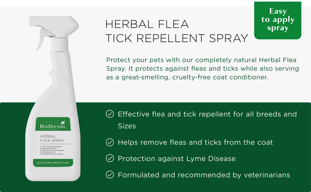 Herbal Flea Repellent - Flea & Tick Protection