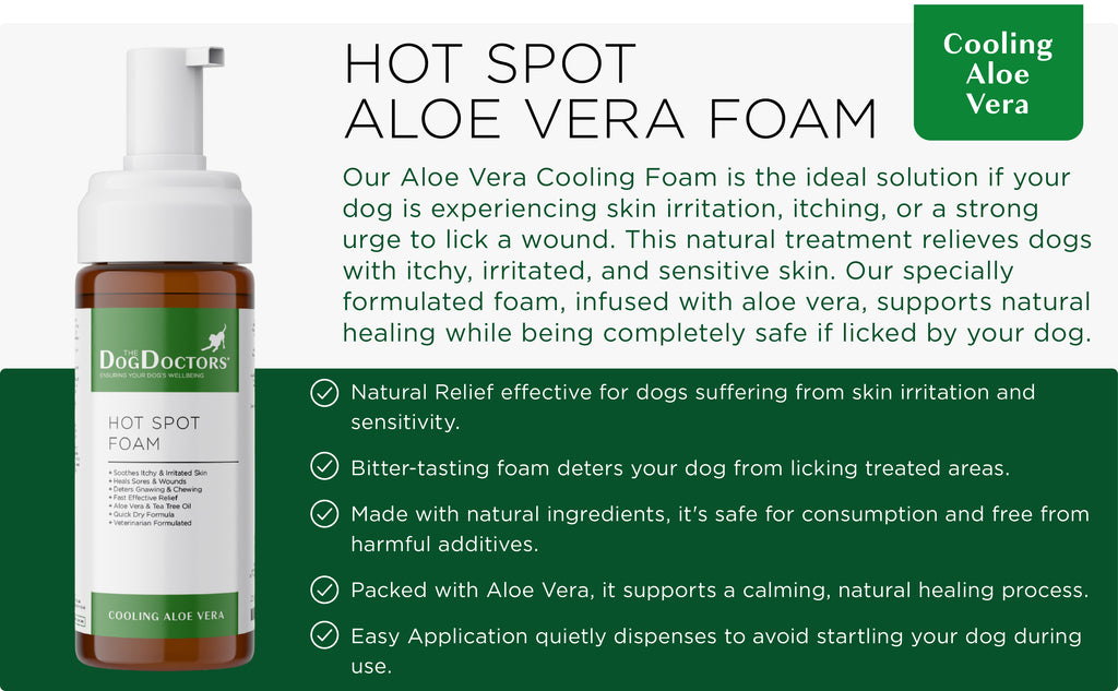 Hot Spot Foam - Cooling Aloe Vera