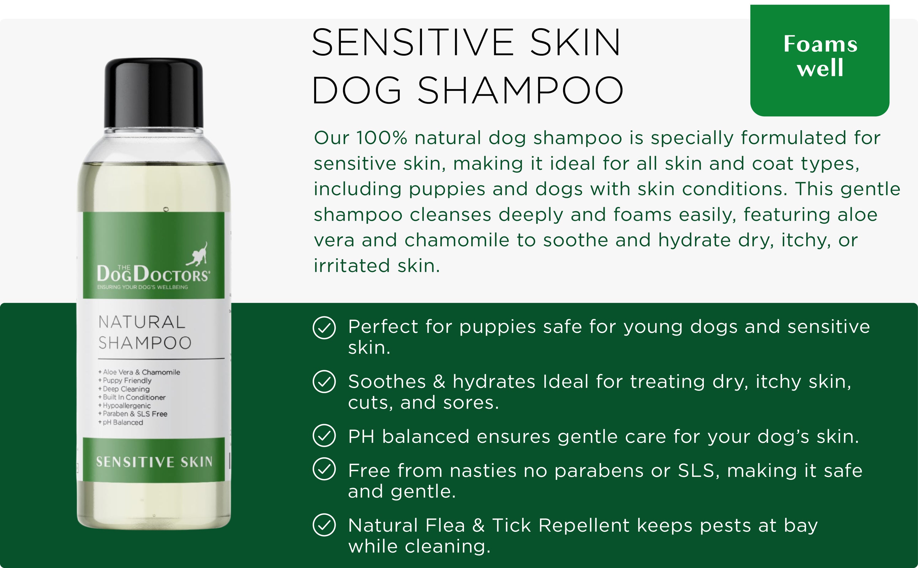 Natural Shampoo - Sensitive Skin