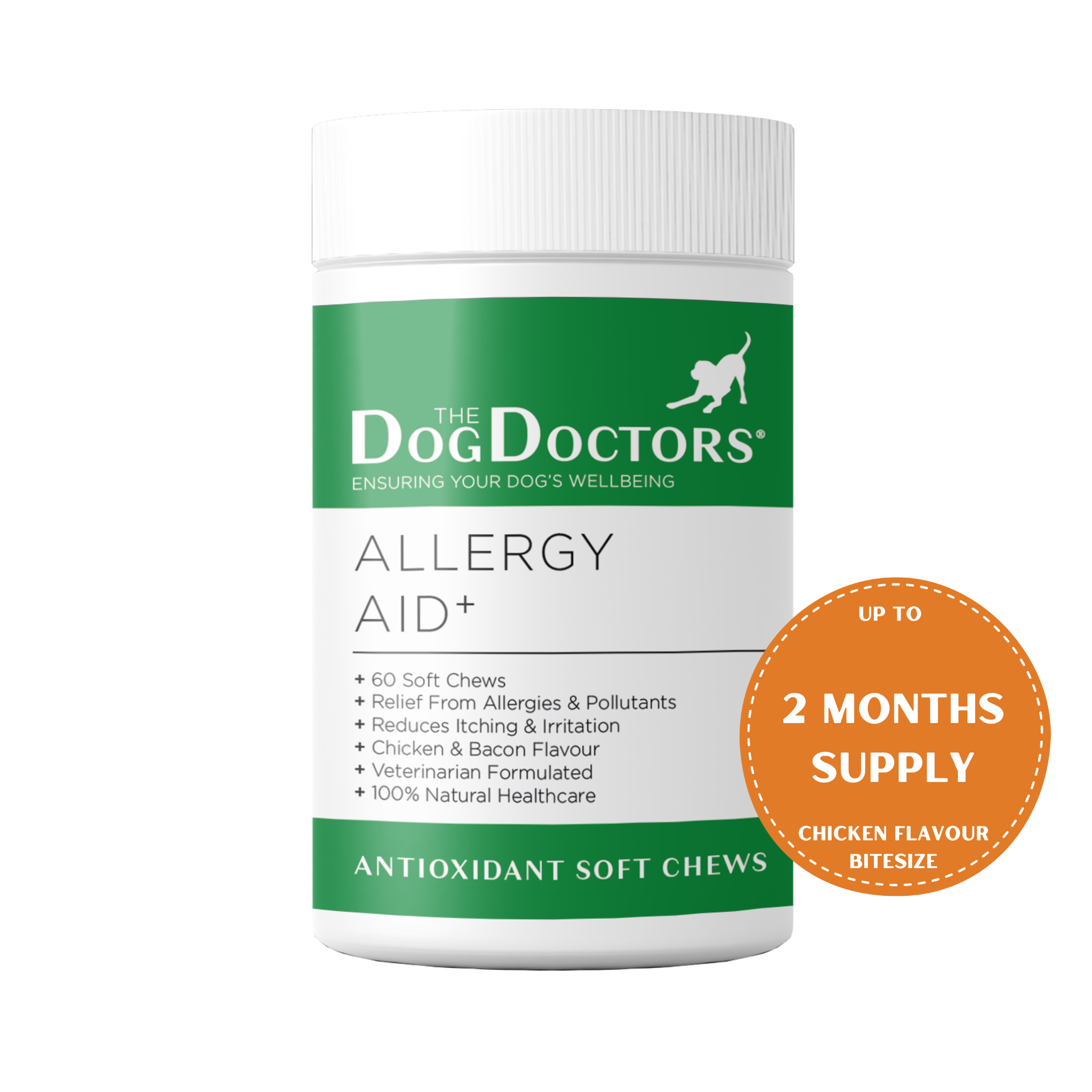 Allergy Aid Treat Bites for Dogs Allergy Relief Antioxidant Soft