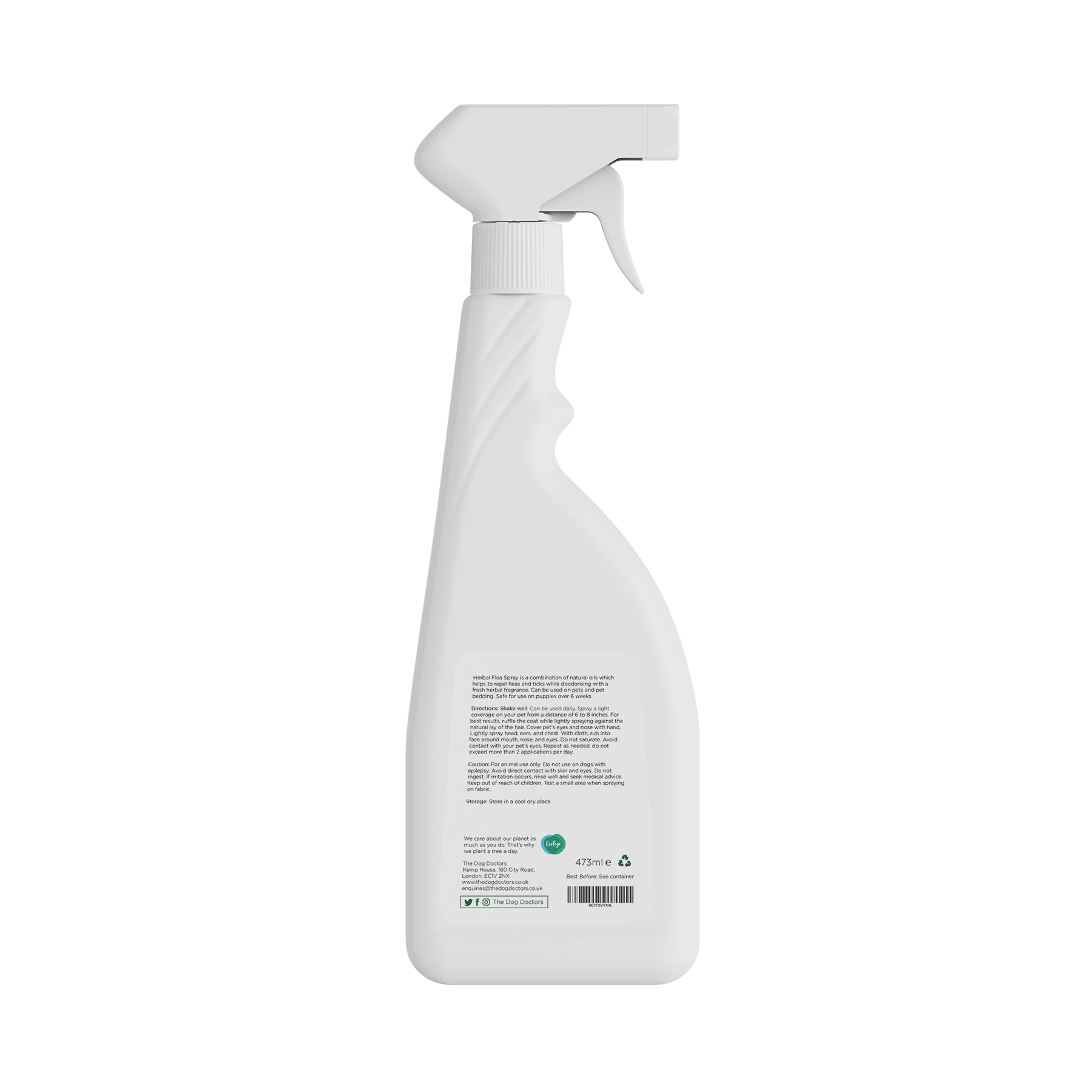 Natural Flea, Ticks & Mites Repellant Treatment Spray for Dogs
