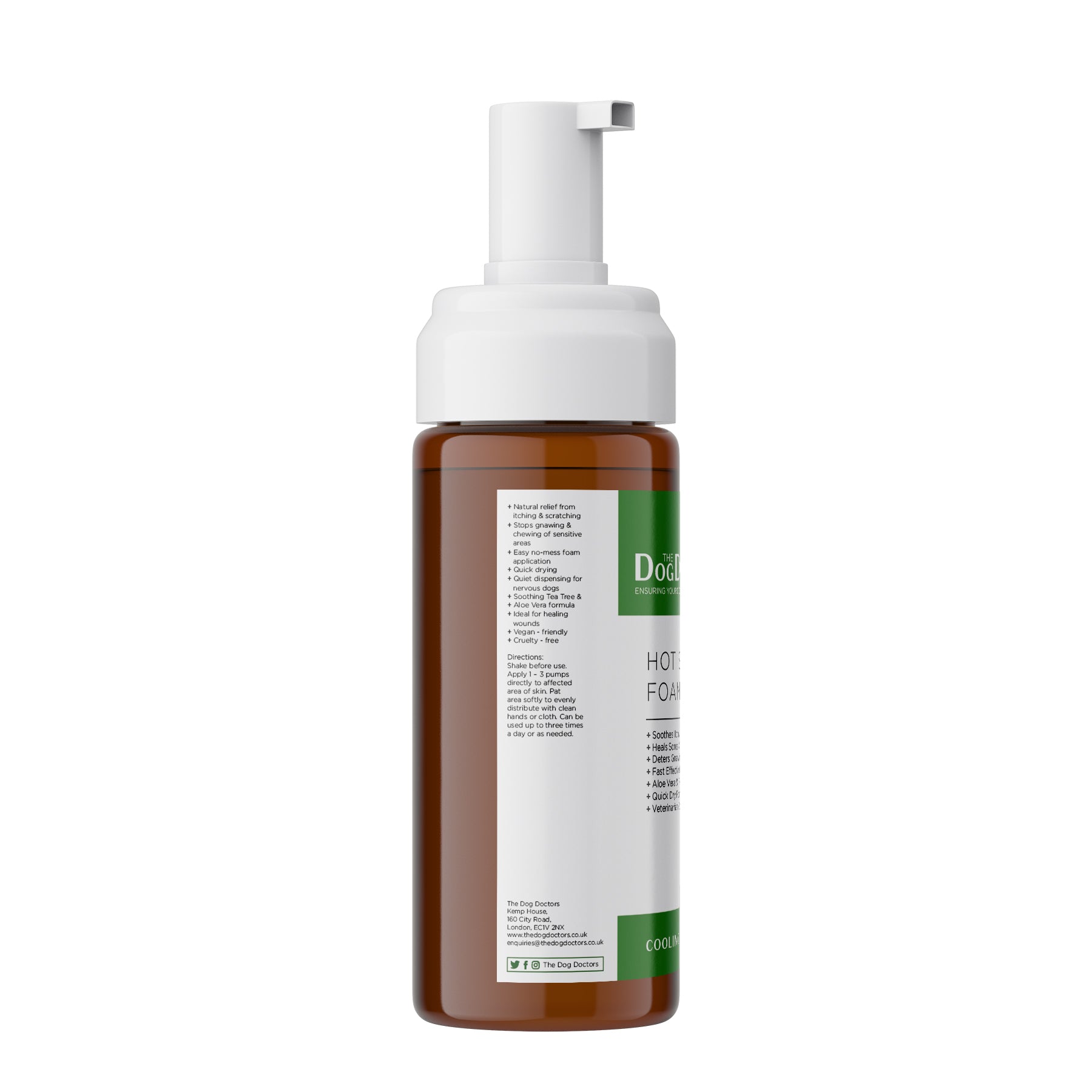Hot Spot Foam For Dogs - Aloe Vera Cooling Treatment