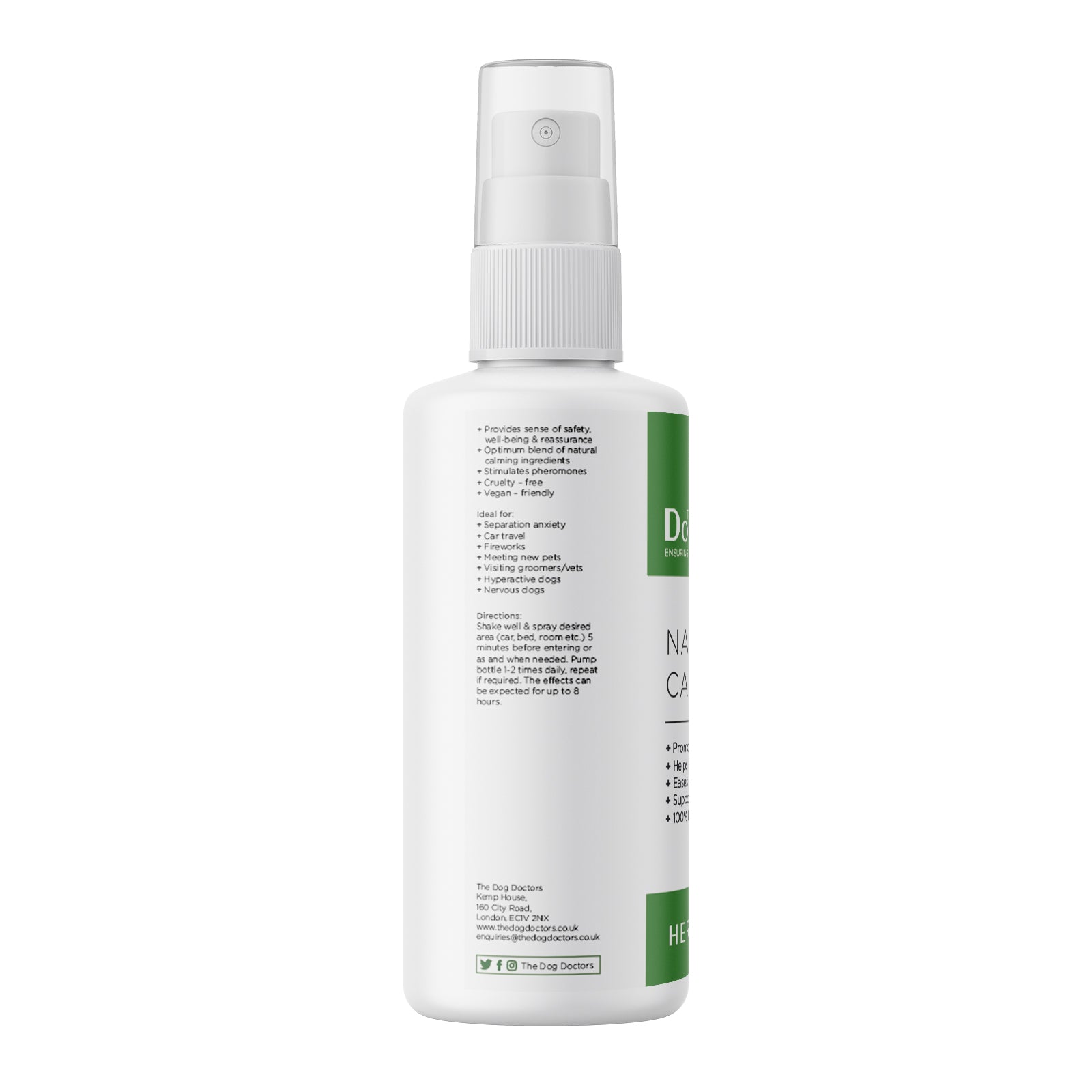 Natural Calm Herbal Spray for Dogs & Puppies